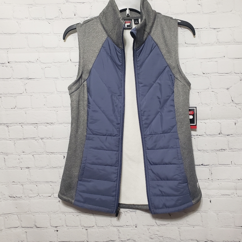 Fila Sport Tru-Warm Zip Vest Size Small NWT - Picture 6 of 13